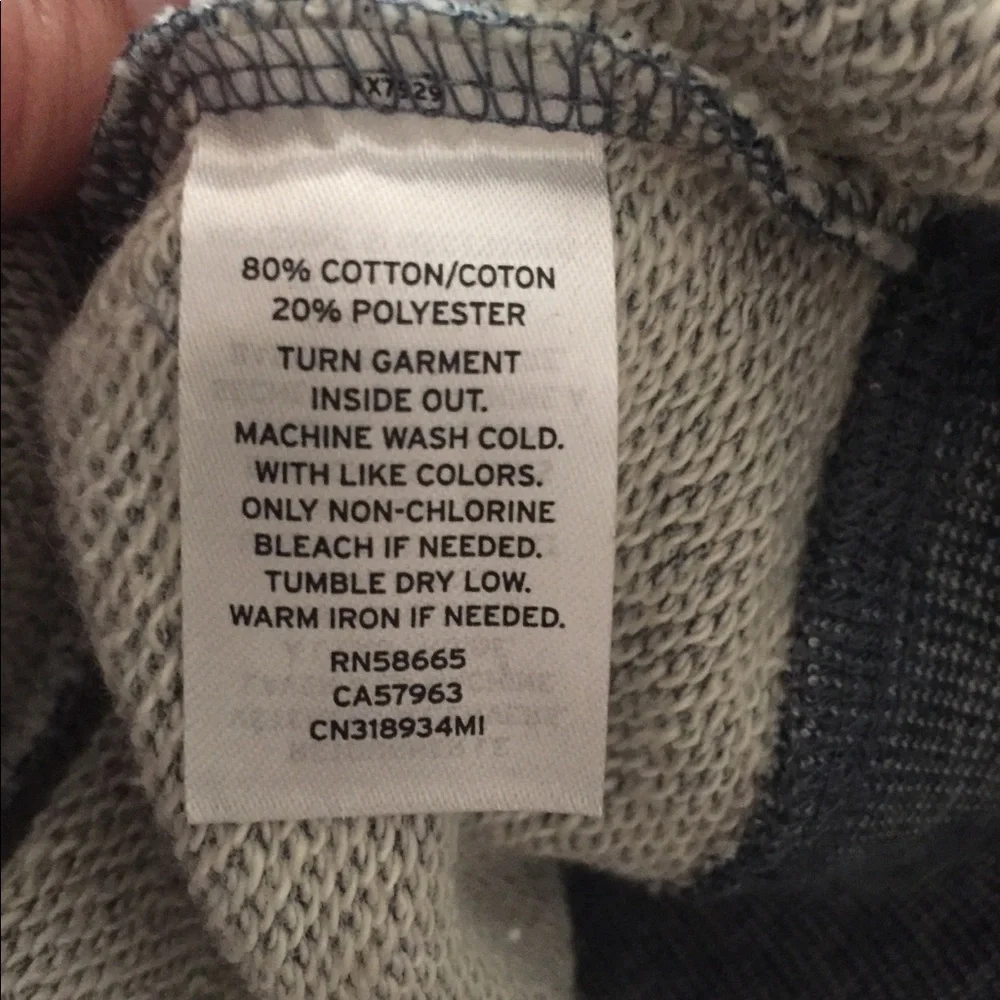 Caslon Nordstroms Womens Knit Shirt Tunic Oversized Heathered Blue Small